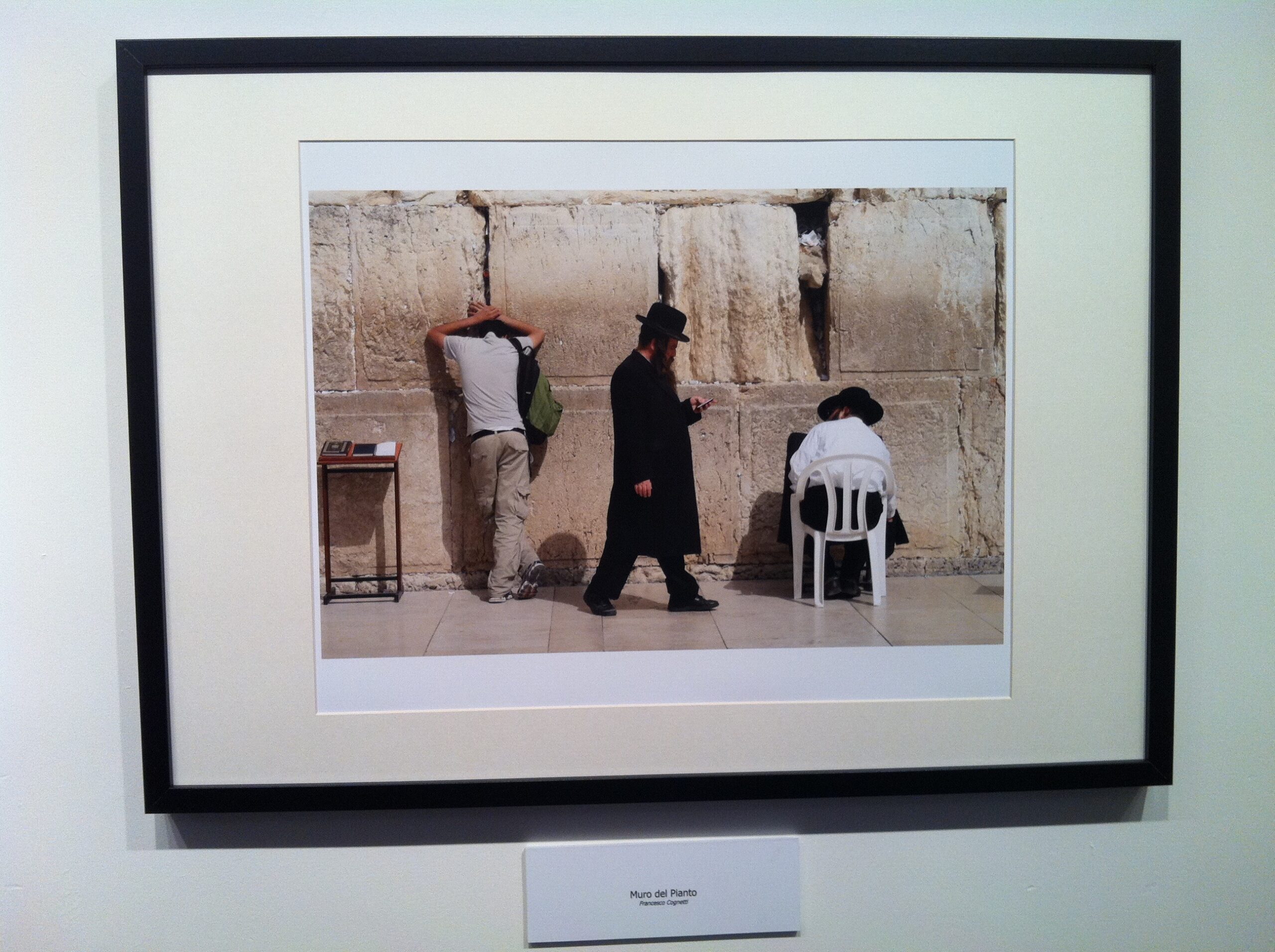 Fotografia in mostra al Muro del Pianto