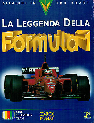Copertina del CD-ROM La leggenda della Formula 1