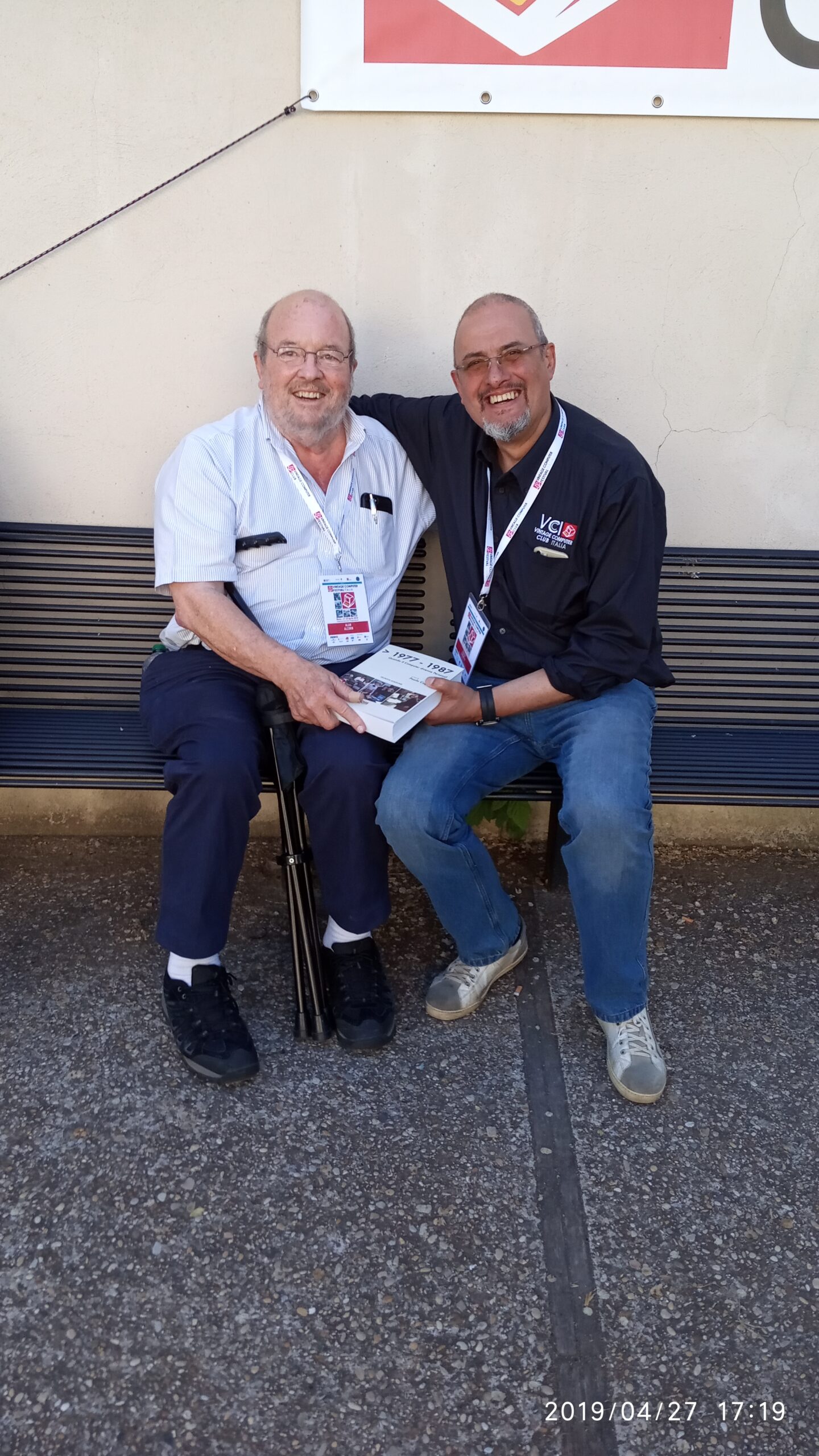 Con Alan Alcorn progettista Atari e inventore del primo Pong