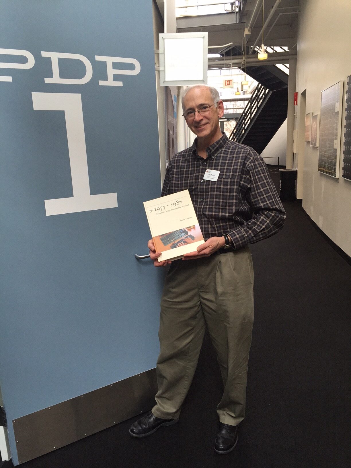 Len Shustek Presidente del History Computer Museum di Palo Alto